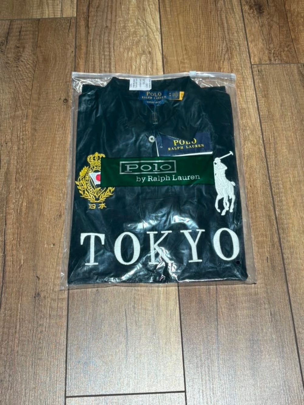 Polo Ralph Lauren Mens Black and White Slim Fit Tokyo Polo Shirt Brand New Small - Picture 13 of 13